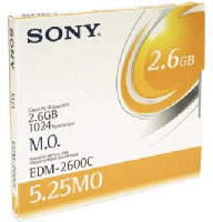 Sony 5.25? Magneto-Optical Disc of 2,636MB (EDM2600)